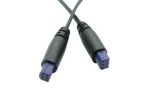 Custom Micro USB to 4.0mm Snap Female Connector Cable with Embedded PCB & Dynamic ECG Lead Wire – Medical Grade OEM Solution - COPY - je74cw