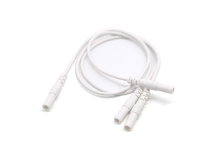 DC2.35mm Safety Plug to 2.0mm Electrode Lead Wire with Coiled Cable | Electrode Cable Manufacturer China - COPY - sqc7br