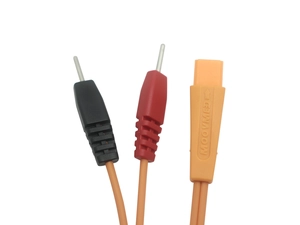 전극 의료 케이블 - 2.5mm 8 핀 커넥터에서 듀얼 2.0mm 전극 핀 물리 치료기를위한 리드 와이어