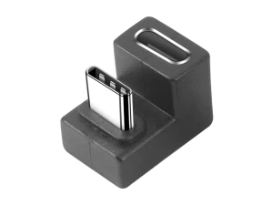 180 Grad USB3.1 Typ-C-Mann zum weiblichen Adapter 10gbit / s U-förmige USB C-Erweiterung