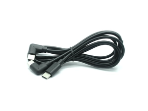 USB Type-C男性到SR 双右角USB Type-C男性电缆| ISO认证的OEM制造商