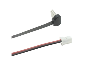 90°Type-CMからJST PA 2P FPC付き端子ケーブル - カスタムフレキシブルコネクタワイヤ|中国メーカー