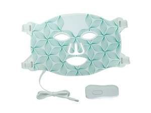 실리콘 LED 조명 치료 얼굴 마스크-다색 광선 요법 뷰티 장치 | OEM 제조업체