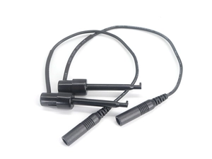 피복 와이어로 2.0 전극 바늘로 테스트 후크 - 맞춤형 의료 케이블 어셈블리