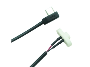 USB A Male with Ferrite Core to 4 Pin Terminal Connector Cable | Custom OEM/ODM Manufacturer - COPY - w2k2fs