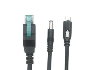 12V Power USB to Right-Angle USB-B Male with 2Pin Terminal Cable | Custom Power Data Cable Manufacturer | ISO9001 Certified - COPY - teojmm