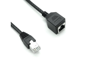 Cavo di prolunga Ethernet RJ45 8P8C maschio-femmina da 1 m | Produttore OEM di gruppi cavi di rete LAN personalizzati