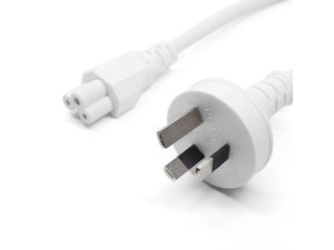 porcelana Cable de alimentación para computadora portátil de 3 puntas de Australia de 250 voltios y 10 amperios (AS3112 a IEC-320-C5) fabricante