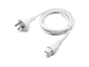 Cable de alimentación para computadora portátil de 3 puntas de Australia de 250 voltios y 10 amperios (AS3112 a IEC-320-C5)