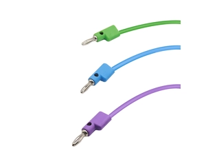 Cavo patch con spina a banana impilabile Cablaggio ordinato e organizzato per apparecchiature audio