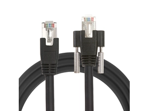 Hochflexible Industriekamera Gigabit Rj45 Cat6 8p8c Netzwerk-Ethernet-Kabel mit Schraubverriegelung