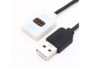 USB personalizado A macho a 8 pines magnéticos Pogo Pin cargador cable USB para usable inteligente