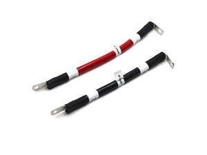 16sq mm 5awg 1000V PVC 5,3 mm ID anillo de ángulo recto terminal de cobre rojo conector terminal cable de conexión rápida