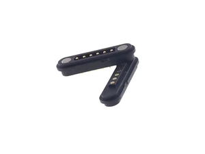 2.54 MM Pitch High Current 2A Magnetic Pogo Pin Connector 2 3 4 5 6 8 10 12 14 Pole Male Female