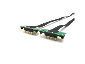 Cable por resorte magnético modificado para requisitos particulares del conector del cargador del Pin Pogo del Pin 4Pin 5 del Pin 2Pin 3
