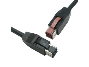 PoweredUSB 24V 至 USB 5V 电源连接电缆 2m