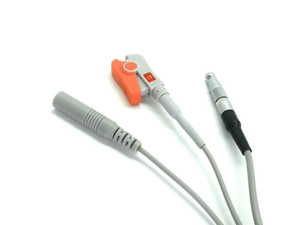 Hochwertiger medizinischer Elektrodenkabel-Lemos-Stecker an SR zu EKG-Clip und 2.0 Elektrodenstift-Stecker-Kabeldraht