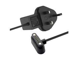 Pin de POGO cargado de primavera magnética de 5 pines personalizado a la EU/Reino Unido/Adaptador de alimentación de enchufe de EE. UU. - Cable de conector de pin de Pogo Direct Pogo de fábrica | Opciones de 5V/9V/12V | Fabricante OEM/ODM