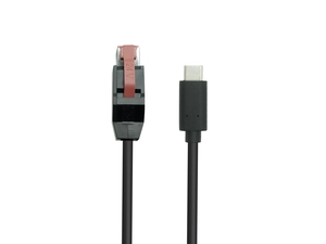USB Tip-C Erkek-24V Poweredusb Erkek Kablosu | POS ve endüstriyel cihazlar için yüksek voltajlı besleme kablosu