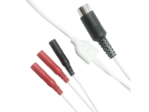6Pin-Stecker zu 2,0-mm-Elektroden-Nadel-Eins-zu-Drei-Kabel für EKG/EEG-Überwachung-Medizinische Grad, ISO 13485 Hersteller