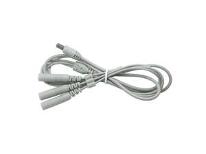 4 Pin medizinischer Stecker zum SR 3-Loch-Schieberegler mit 2,0 mm Elektrodenstift *3 | Custom Medical Kabelhersteller