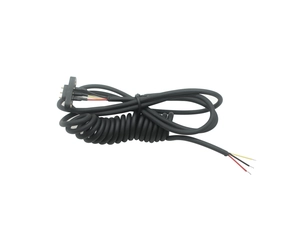 OPEN TO Cavo a spirale al connettore Pogo Pin a 3 pin per la ricarica del tablet | Produttore di cavi a molla magnetica personalizzati