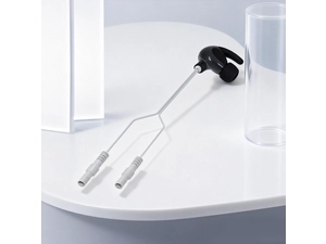 China Custom Ear Clip Electrodes 2.0 Round Tube * 2 Cable——VNS, TAVNS, TVNS Compatible manufacturer