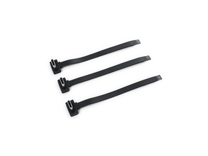 Cabo USB tipo C macho de 90 graus para extremidade aberta FPC 89,3 mm preto com tubo termorretrátil | Fabricante de cabos personalizados OEM
