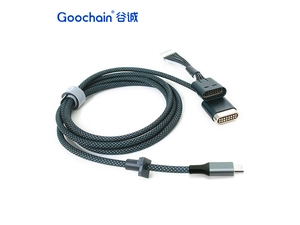 Câble de charge et de données magnétique USB3.1 personnalisé 10 Gbit/s Type-C à 16 broches Pogo Pin | Fabricant de câbles OEM Pogo Pin