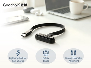 Câble FPC USB-C vers Pogo Pin personnalisé pour données haut débit et appareils compacts