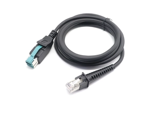 Cable de escáner 12V POWEREDUSB a RJ50 10P10C