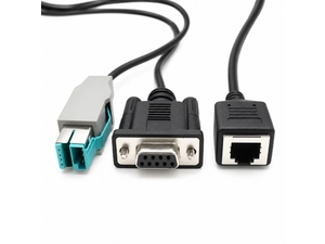 Conjunto de cables PoweredUSB DB9 y RJ12 personalizados