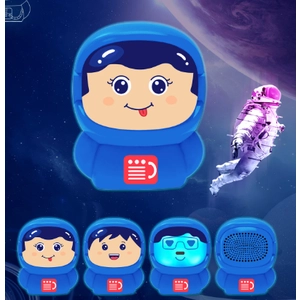 Mini altoparlante Bluetooth da astronauta che cambia volto: l'ascesa dei prodotti audio creativi interattivi nel mercato globale dell'elettronica di consumo