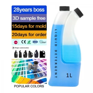 2L  64oz PET Detergant Liquid Cleaning Laundry Soap Hand Washing Plastic Bottle with 15cc Pump - COPY - si0tqf