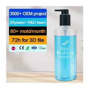 CE RoSH 250ml 350ml 400ml 500ml 1000ml Plastic pump bottle Hand sanitizer bottle - COPY - qi04sp - COPY - s76qdr