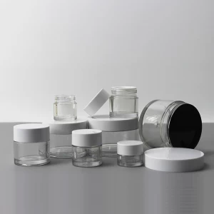 Luxury Cosmetic Packaging 50ml PET Plastic Cream Jar - COPY - 1oo30u