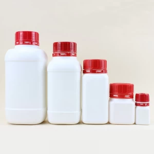 HDPE Square Plastic Chemical Bottle - COPY - pocutm