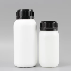 Wholesale 250ml 500ml White Empty Plastic hdpe Chemical Powder Packaging Bottle