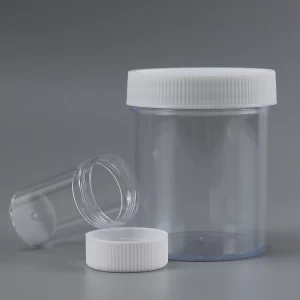 15g 100g PP Tooth Powder Box Circular Flap Wide Mouth Bottle Cosmetic Plastic Pots Skincare packaging jar