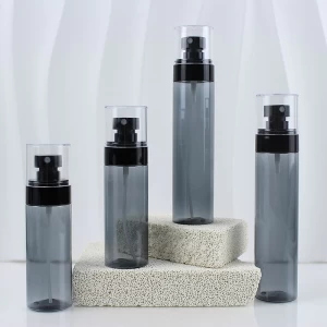 factory supply makeup setting bottle 80ml 120ml plastic perfume bottle PETG plastic spray bottle with mist sprayer