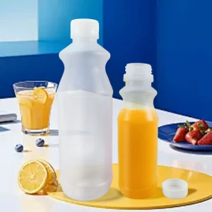 Custom PLastic 330ml 1000ml PP Material Biodegradable Empty Clear Drinking Bottle Packaging for Juice Beverage