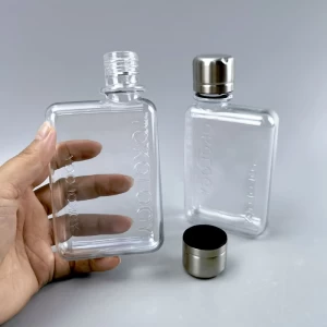 Custom Plastic HDPE 500ml 17oz Twin Neck Laboratory Chemical Ink Liquid Fertilizer Dispenser Measuring Bottle - COPY - 23hj20