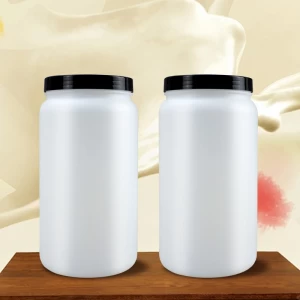Custom Food Grade PCR HDPE 2L Supplements Whey Loose Protein Nutritional Powder Container Storage Plastic Jar with Screw Lid
