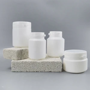 Custom 100ml 150ml Solid Packaging Pill Vitamin Tables Sugar Gum Bottle Container