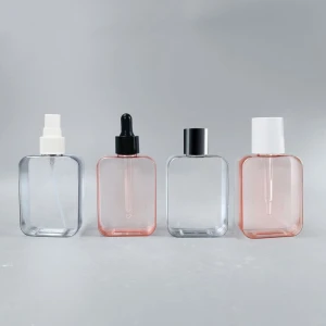 Frosted PET Thick Wall Plastic Cosmetic Lotion Pump Bottle - COPY - h0wbda