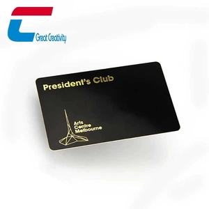 Aangepaste plastic loyaliteitsvisitekaartjes voor clubs