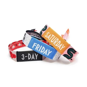 Fabricante de pulseras con banda X de tela ecológica RFID personalizada