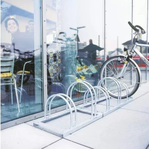 Support de porte-vélos de sol robuste pour garage