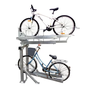 中国供应商双层自行车架两层自行车架