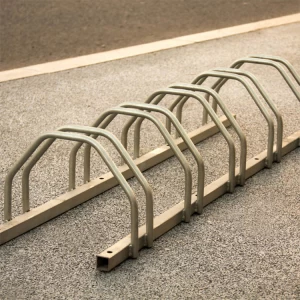 Racks de estacionamento para bicicletas galvanizados por imersão a quente para 5 bicicletas